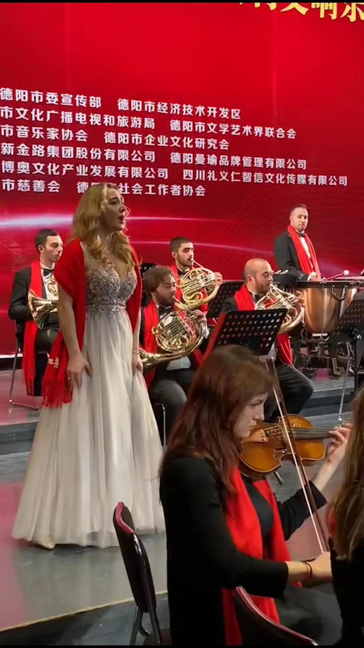 Venicia Rasmussen concert soloist in China